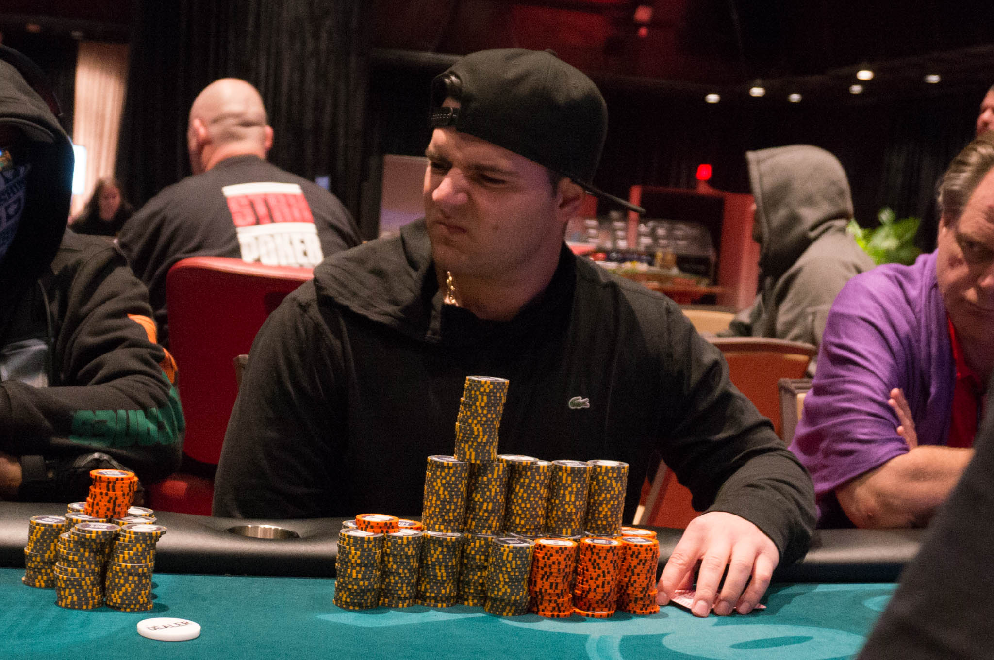 John Depersio doesn't like what he smells, but does like his stack