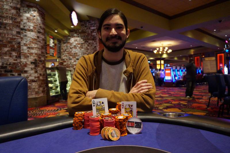 Event 2 winner Andres Verona (Miami, Fla.)