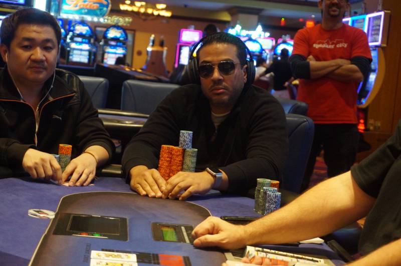 Chip leader Jorge Rivera (Hollywood, Fla.)