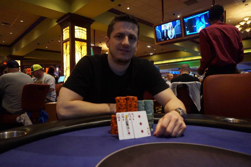 Event 7 winner, David Prociak