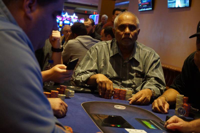 Santan Noronha eliminated 11th ($2,496)