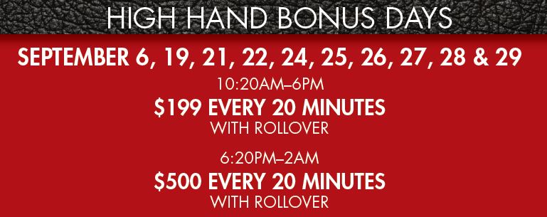 high-hand-bonus-days