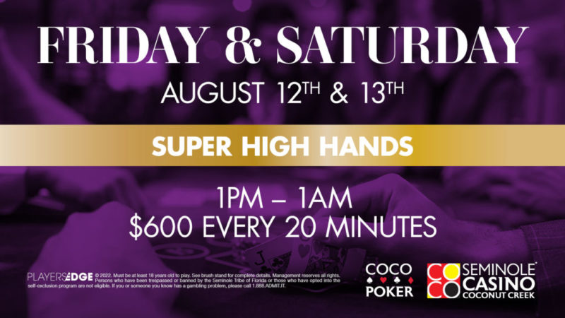 Coco Poker | Seminole Casino Coconut Creek