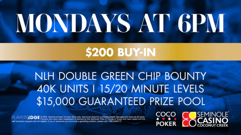 MONTHLY PROMOTIONS | Coco Poker