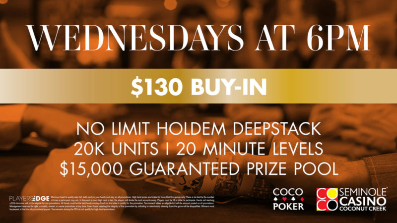 MONTHLY PROMOTIONS | Coco Poker