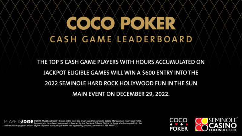 MONTHLY PROMOTIONS | Coco Poker
