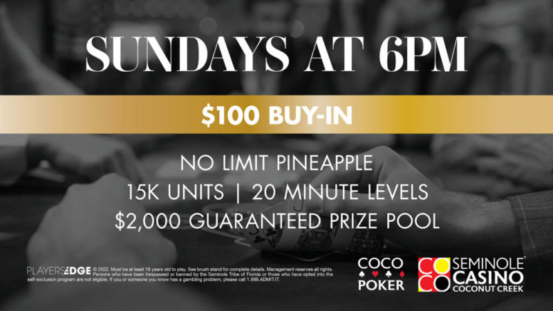 MONTHLY PROMOTIONS | Coco Poker