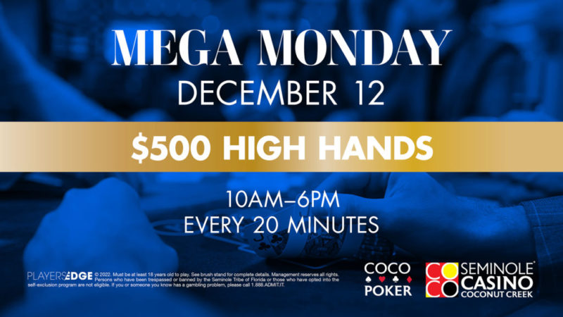MONTHLY PROMOTIONS | Coco Poker